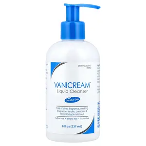 Vanicream Liquid Cleanser, For Sensitive Skin, Fragrance Free, 8 fl oz (237 ml)