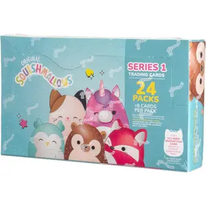 Squishmallows Official Jazwares Series 1 Trading Cards 24-Pack