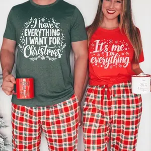 I Have Everything I Want For Christmas Shirt, Funny Christmas Matching Shirts, Christmas Couple Shirt, Xmas Party shirt, Matching Xmas Shirt Casual Daily Wear Tee For Men & Women, Apparel Made In The USA