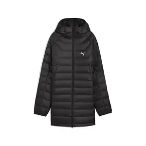 PUMA Womens Packlite Hooded Down Jacket Athletic Outerwear Casual - Black