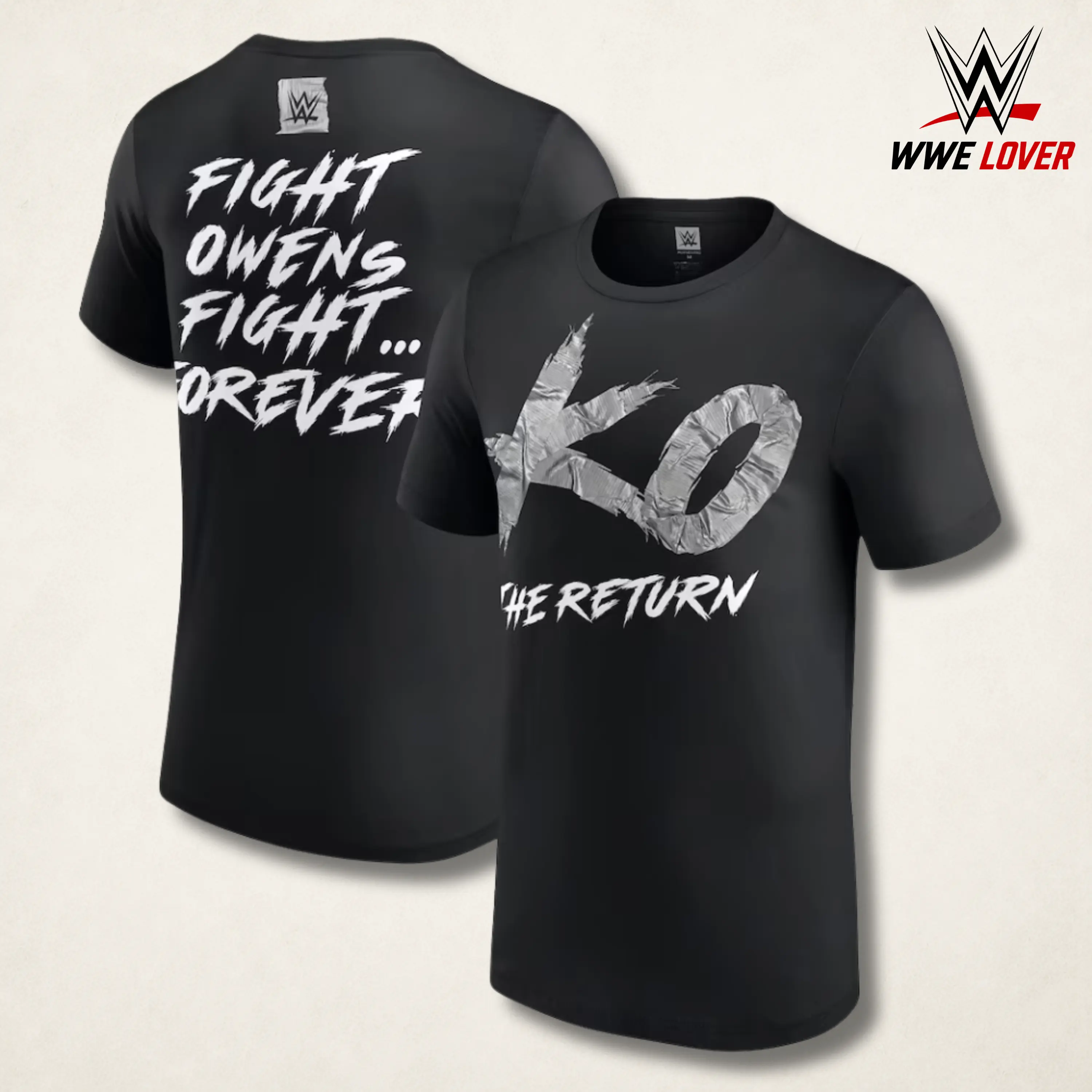 WWE Kevin Owens "KO The Return" T-Shirt, Vintage Graphic Champion Tee – Y2K Premium Cotton Top Trendy Streetwear Unisex Wrestling Gift for Fans Made in USA