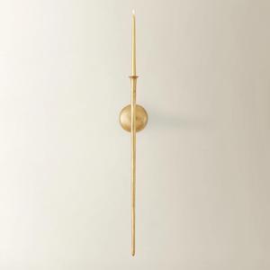 Z Gallerie Aspar Wall candle Sconce (One Piece Only) Decor Hanging Aluminium Ornaments - Sold Separately Home Goods Gold Decoration Items Living Room House Decorative Wall Light,summerwins