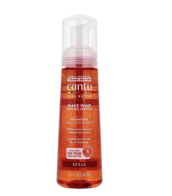 Cantu, Shea Butter, Wave Whip Curling Mousse