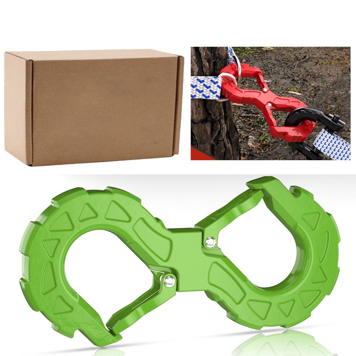 Heavy-Duty Forged S-Type Winch Hook, Dual Recovery Shackle with Anti-Slip Lock, Ultimate 4x4 Off-Road Towing Hook for Truck/SUV/Jeep