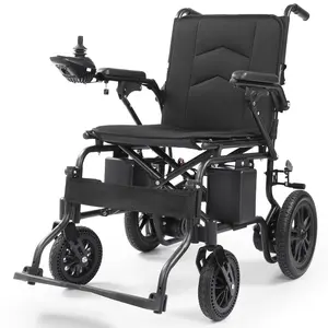 Adult Electric Wheelchairs: Foldable, Portable Mobility Scooters—Equipped with a remote control, an ergonomic adjustable backrest, and powerful dual motors