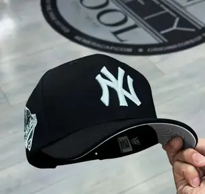 New Era New York Yankees MLB 9FORTY Fitted Cap – NY Logo Baseball Hat with World Series Patch, Premium Streetwear Hat for Men Women