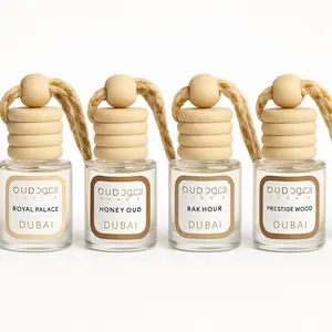 Oud Nuraya Luxury Viral Dubai Car Freshener 8ml Oud Scented Diffuser Assembled in USA for Enhanced Car Ambiance