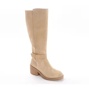 Vince Camuto Leather or Suede Medium Shaft Tall Boots - Vianah