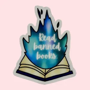 Read Banned Books Sticker