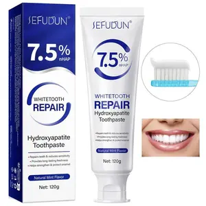 Hydroxyapatite Mint Toothpaste 120g Large Capacity | Gentle Cleanser for Sensitive Teeth, Enamel Protection & Strengthening, Healthy Bright White Smile