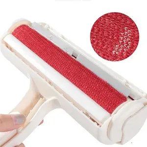 1 PC Reusable Pet Hair Remover Roller, Lint Remover Cleaning Brush, Fur Removing Tool for Dog Cat Hair on Clothes Couch Sofa Carpet Car