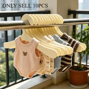Invisible Pet Clothes Hanger, Small Mini Hangers for Dogs Cats, Plastic Clothing Racks for Puppy Kitten, Ideal for Weddings Birthdays