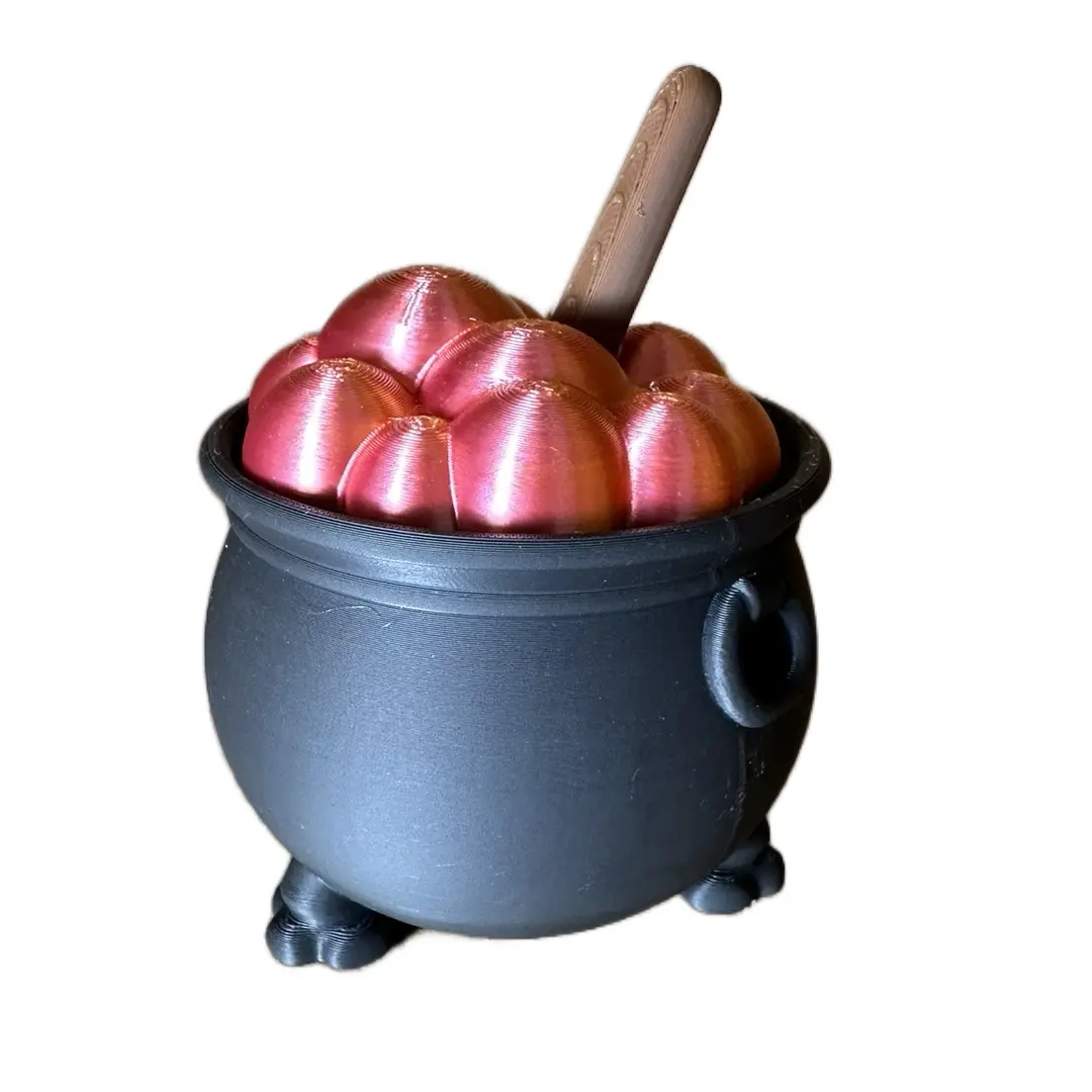 Bubbling Cauldron with spoon (large)