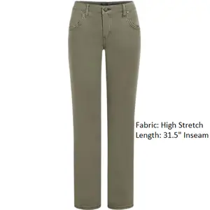 Zip Decor Low Waist Bootcut Jeans Fit Pocket Comfort Womenswear Bottom  Leg Fabric