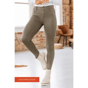 Hayes Mid Rise Ponte Pants
