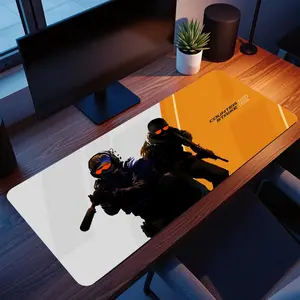 Counter Strike Gaming Mouse Pad: Spill-Resistant, Non-Slip Base - Gaming Accessories, Perfect Gift for Fans, Desk Mat for Setup