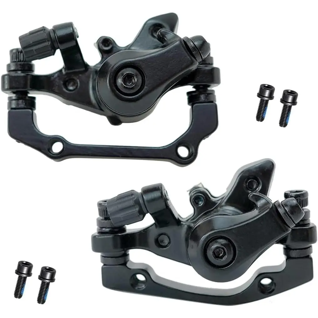 1 Pair  Mechanical Disc ,Universal Front and Rear Mechanical Disc  Calipers for Mountain Bikes,Folding Bikes,Road Bikes