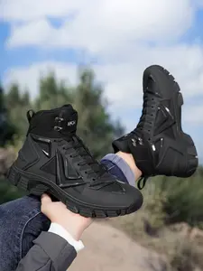 New Outdoor Non-Slip Wear-Resistant Hiking Shoes, Trekking Shoes, Durable Mountain Climbing Boots, Comfortable and Stylish Footwear for Adventure Sports