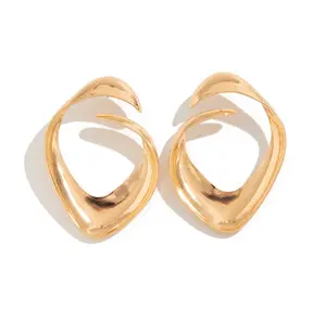 Elysian Twist Sculpt Earrings