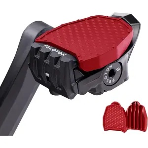 BUCKLOS Look Delta Pedal Converter Compatible with Peloton Bike & Bike Plus - Pedals for Regular Shoes - Replacement Pedals Adapter for Original Bike, Flat Platform Pedals, Exercise Bike Accessories