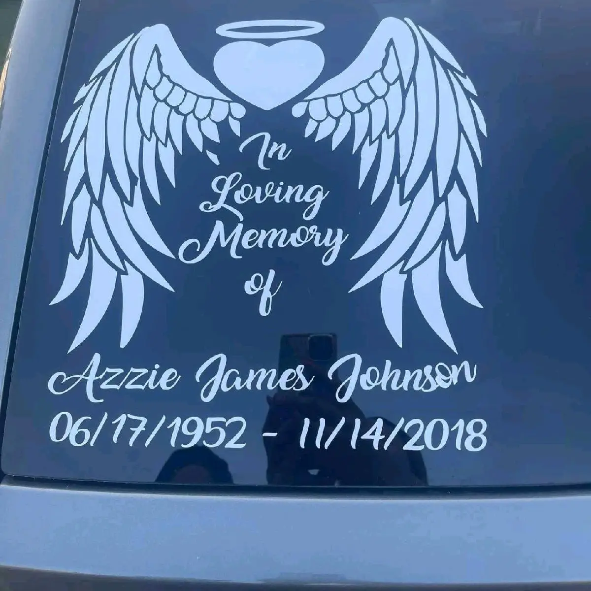 Memorial Decal Memorial Decal