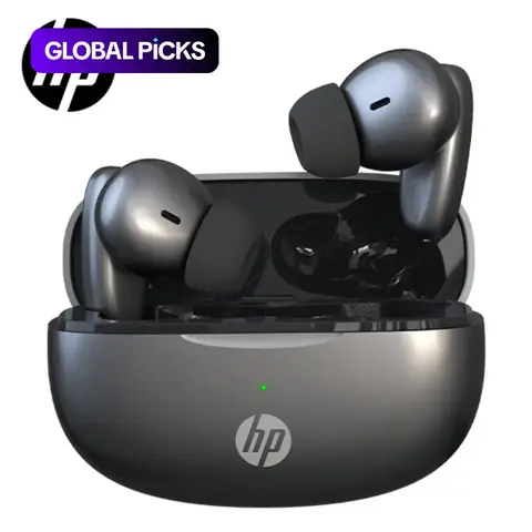 HP H10I True Wireless Earbuds, Noise-Cancelling Sports Earphones, IPX4 Water-Resistant, Touch Controls, Ideal Gift for Friends, Audio #GLOBAL PICKS