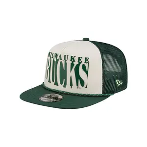 New Era 9Fifty Racing Milwaukee Bucks Snapback Hat
