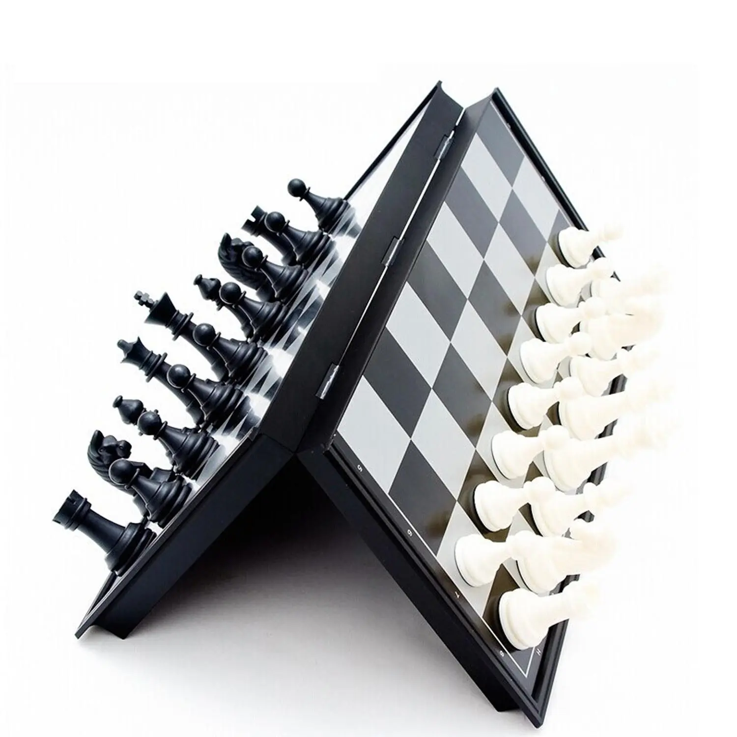 Magnetic Folding Chess, 1 Count Magnet Chess, Special Magnetic Chess for Children Training, Magnetic Chess Board, Magnetic Chess Set, Magnetic Chess Game, Party Gifts, Festive & Party Supplies