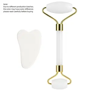 Double-head roller heart-shaped scraping board, portable non-electric massage set Body Care - the perfect Valentine's Day romantic gift