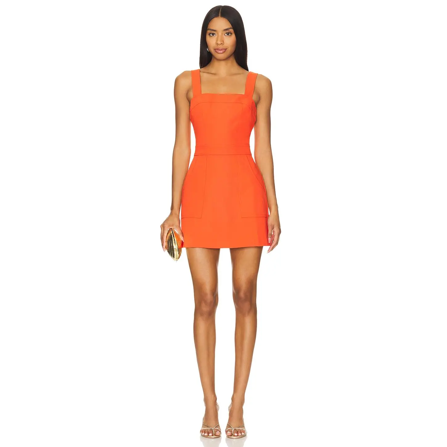 Amanda Uprichard x REVOLVE Ace Dress in Mandarin