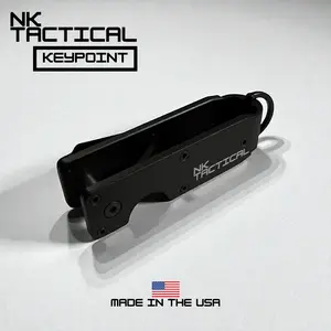NK Tactical KeyPoint – Minimalist Duty Key Organizer for Law Enforcement (Quiet, Low-Profile Design)