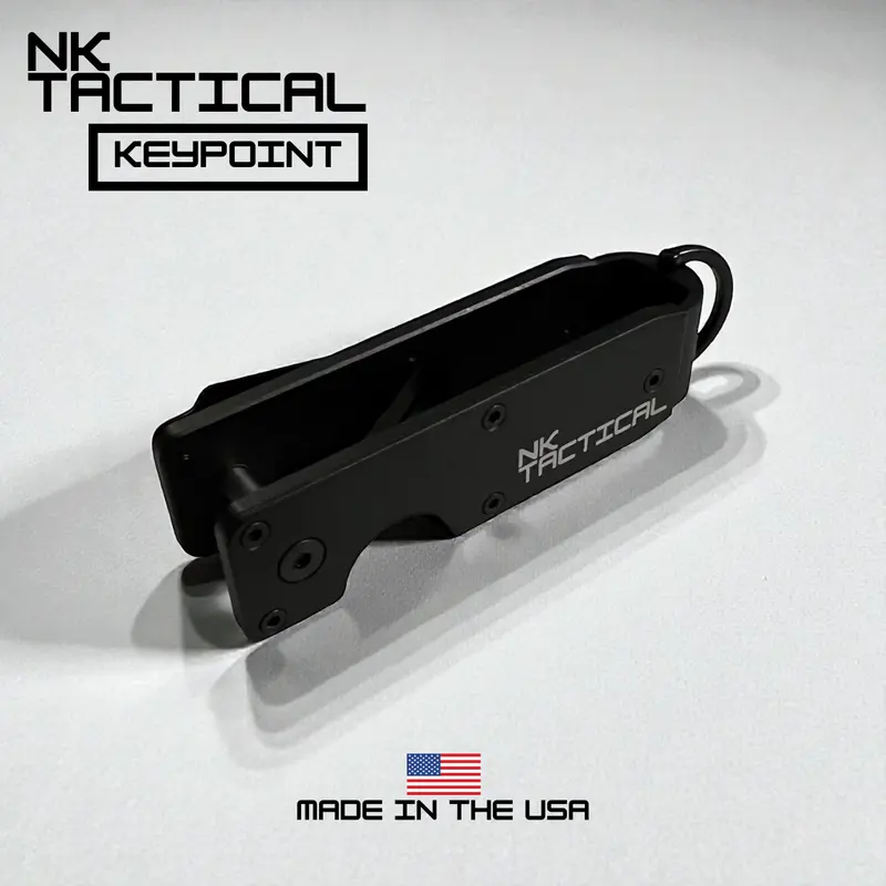 NK Tactical KeyPoint – Minimalist Duty Key Organizer for Law Enforcement (Quiet, Low-Profile Design)