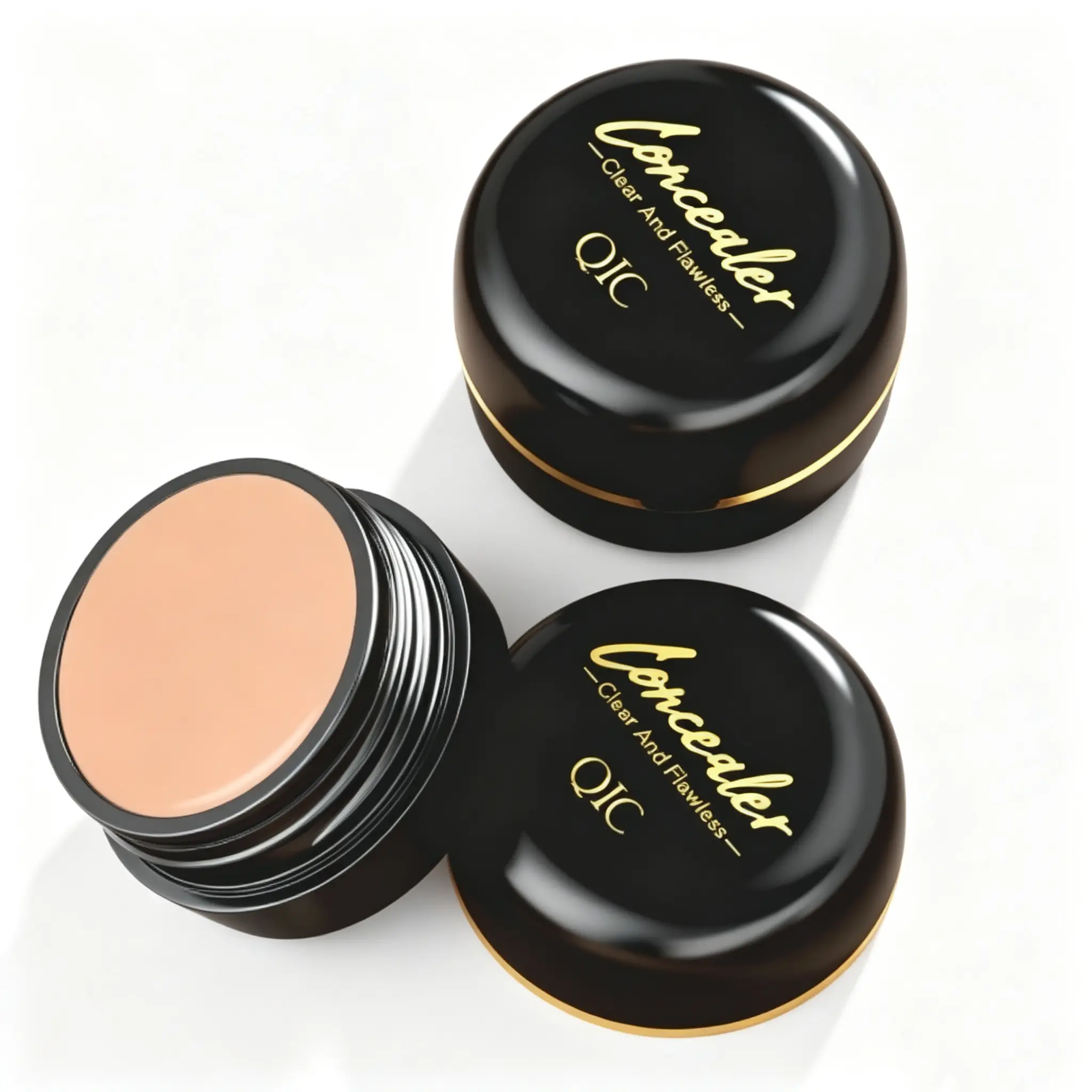 Concealer - moisturizing high-quality tattoo covering cosmetics, concealer black eye circles, acne spots, tear grooves, women's beauty products, all skin types.