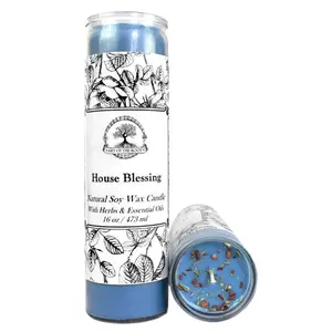 House Blessing 7 Day Candle for Good Fortune & Protection | Art Of The Root