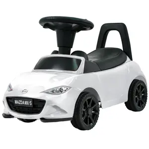 HEIMILI Kids Push Car with Music, Ride-On Toy with Anti-Slip Wheels, Bumper Guards and Horn Button for Fun & Safety Toddler Tricycle