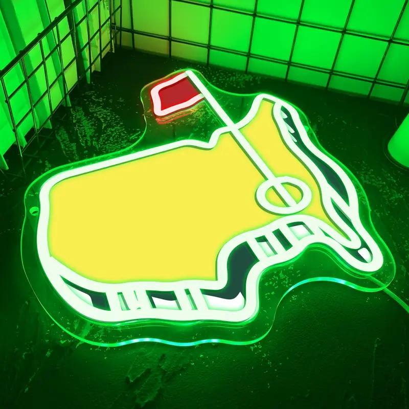 Golf Neon Sign Light With USB Connector for Man Cave Bar Pub Beer Lift Neon Lamp Wall Decoration