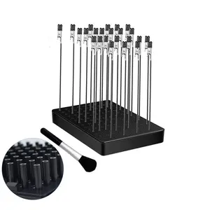 Painting Stand Base Holder and 12PCS Alligator Clip Sticks Set (with Sturdy Rubber Tips) Modeling Tools for Airbrush Spray, Airbrush Ensemble, for Gundam Hobby Model Parts Assemble, for DIY Card Photo Memo, DIY Painting Supplies