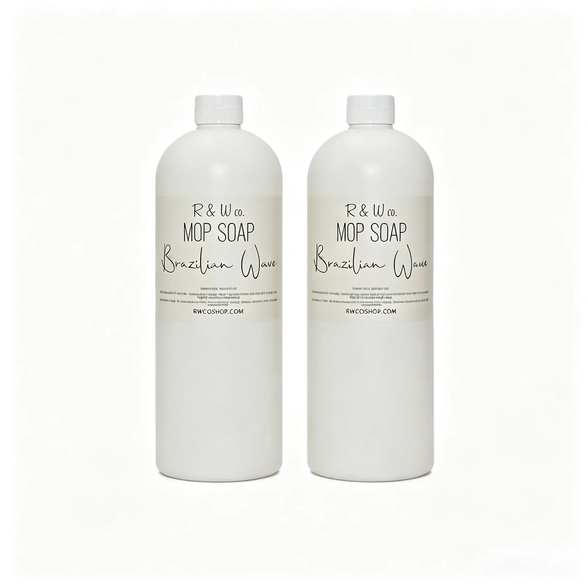 【2 bottles】 Highly Scented Mop Soap (Concentrated Formula) R&W Co.
