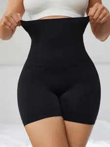 DHZ Seamless High Waist Body Shaper Seamless High Waisted Body Tummy Control Shaper Shapewear Sculpting Shorts for Women Thigh Slimming Underwear with Built-in Gusset Tummy Control Shapewear Shorts for Women Thigh Slimming Underwear