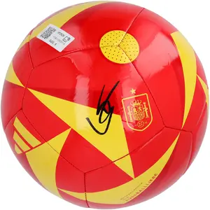 Gavi Spain FC Autographed Adidas Spain Club Soccer Ball - Fanatics Authentic Certified
