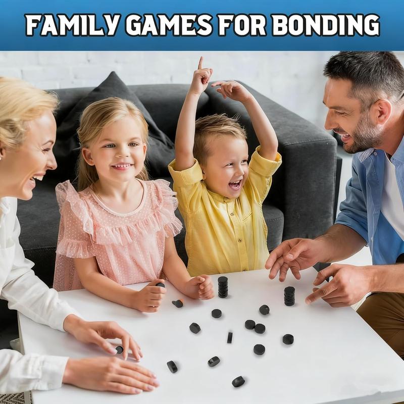 All-Ages Magnetic Strategy Game | Viral TikTok Hit, 2-Player Tabletop Game, Perfect for Family Game Night, Portable Family Board Game Gift, Ideal for Travel, Parties, Indoor & Outdoor Play, Christmas & Holiday Fun