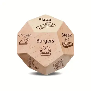 Wooden Dice Valentine's Day Gift, Couple Date Night Dice Gift, Love Game, Romantic Night, Country Style Design, Durable Craftsmanship