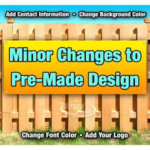 "Minor Design Changes" Banner