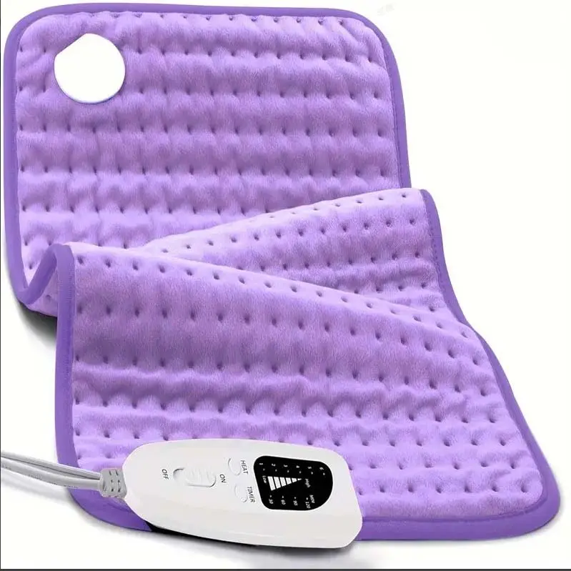 Electric Heating Shawl - 24in×12in Extra Large, Pain Relief Solutions for Back & Abdomen, Moist Hot Compress, Relaxation Tool, Birthday Christmas Gifts for Adults (Household Appliance)