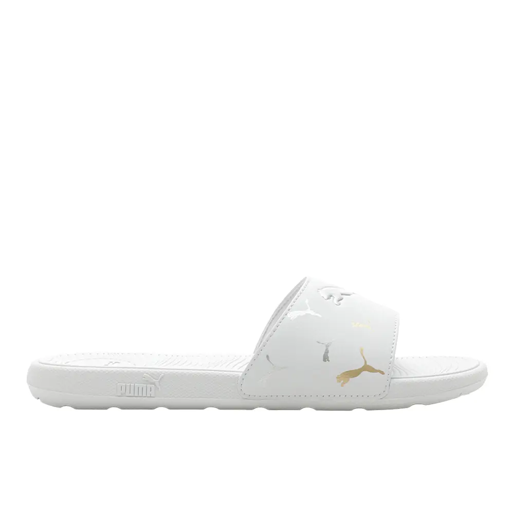 PUMA Womens Cool Cat 2.0 Toss Slide Casual Sandals Casual - Grey