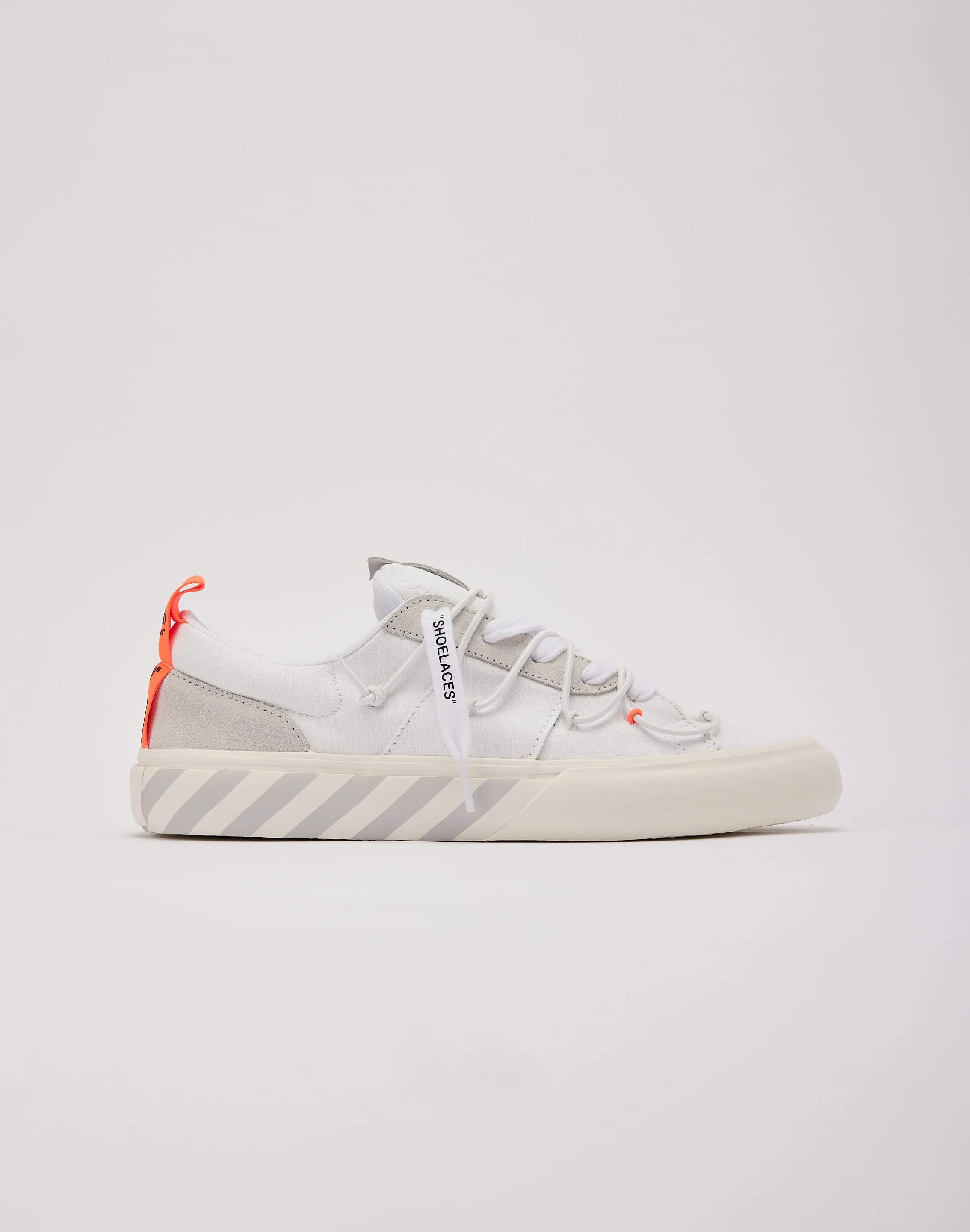 Mens Off-White L/AB Tape Vulcanized Sneakers