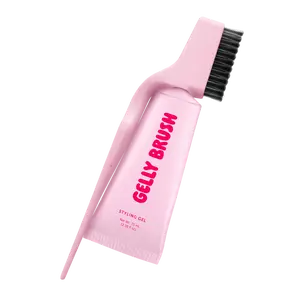 Gelly Brush Hair Gel Brush Set: Styling Brush + 2 Gel Refills