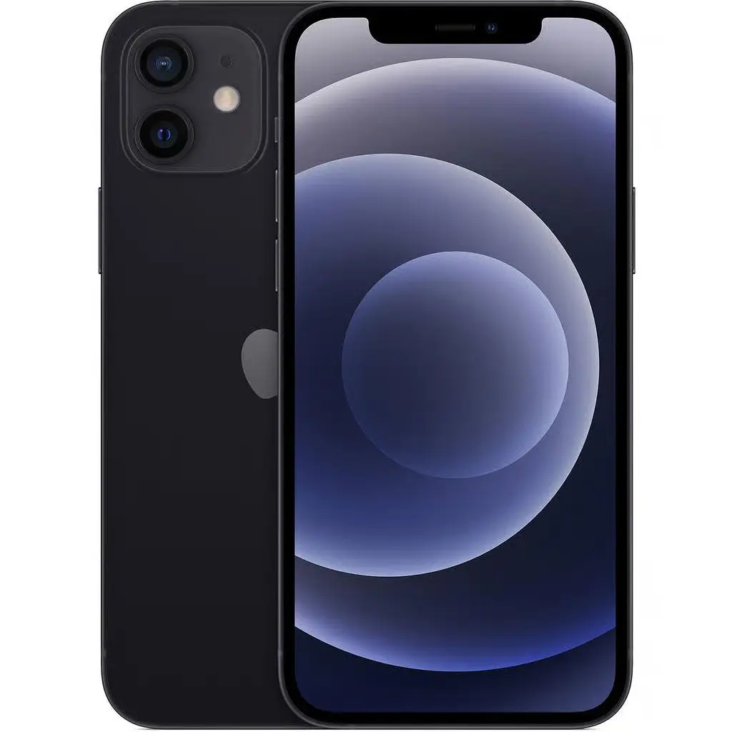 Refurbished Apple iPhone 12 64GB Unlocked Black Good Condition