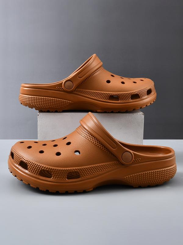 Unisex Comfortable Eva Slip-On Shoes, Lightweight Breathable Casual Footwear, Stylish Hole Shoes for Everyday Wear, Breathable Lightweight Clogs