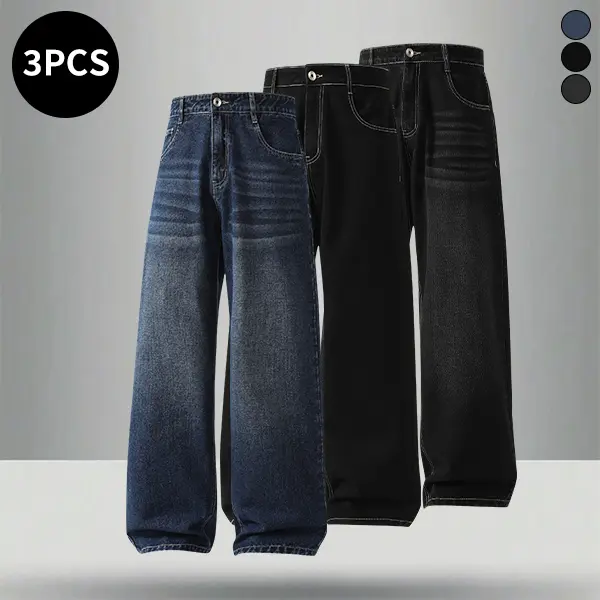 Dark Blue + Black + Black Gray